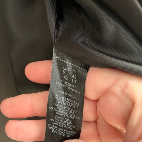 Ms Selfridge size 10 black blazer jacket - Picture 4 of 9